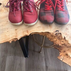 NOBULL Red and Black Athletic Shoes